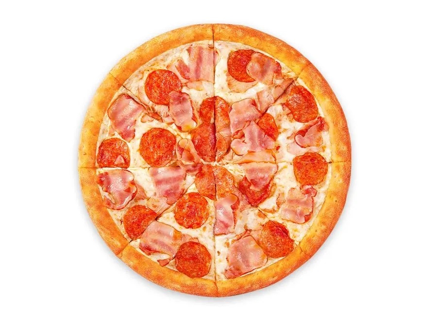 Пицца "Три мяса" Пицца "Три мяса"